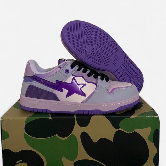 A Bhating Ape Bape SK8 Sta purple - size 11 - Picture 2 of 8